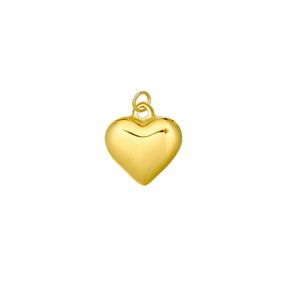 Golden Heart Charm