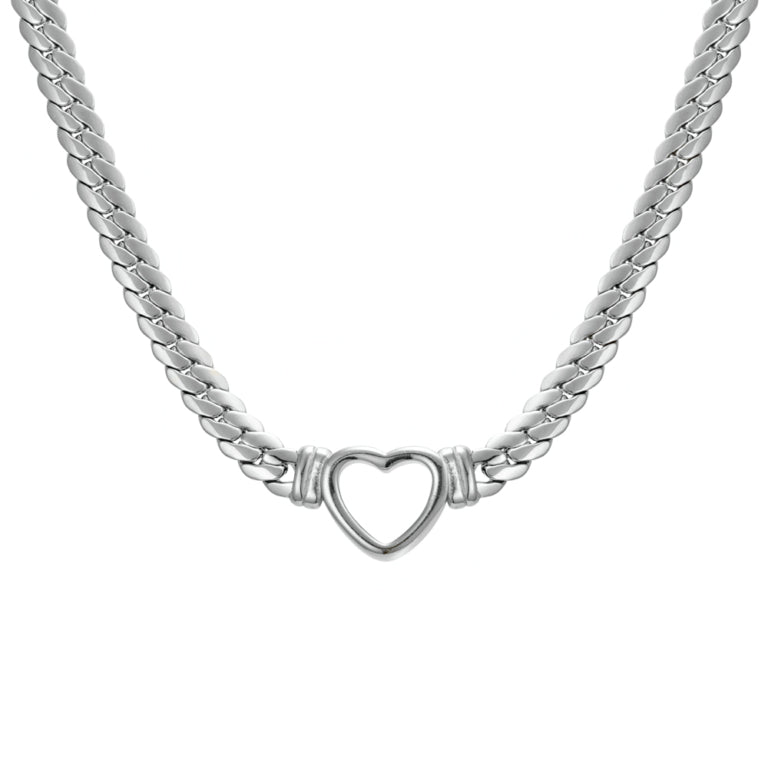 Open Heart Necklace