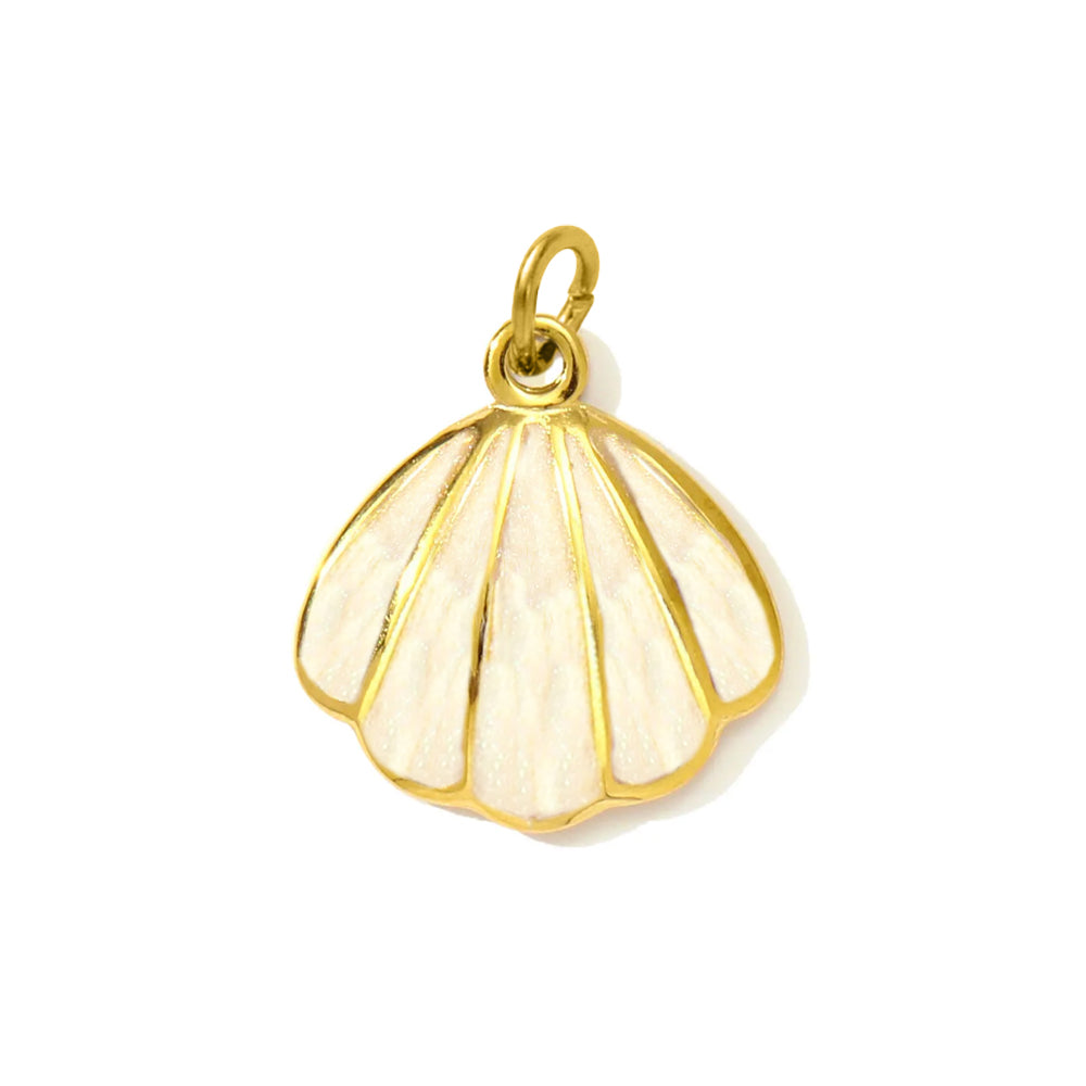Goldcrest Shell Charm