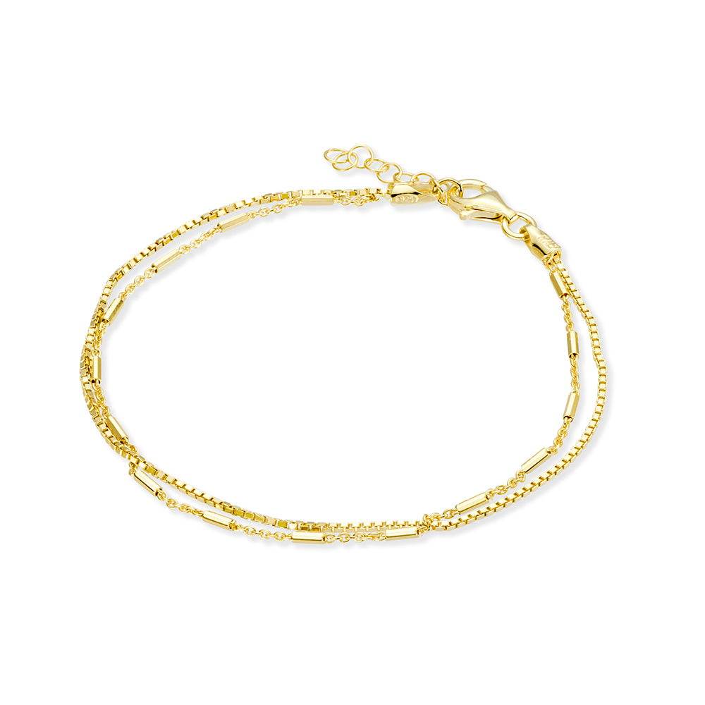 Layered Double Bracelet