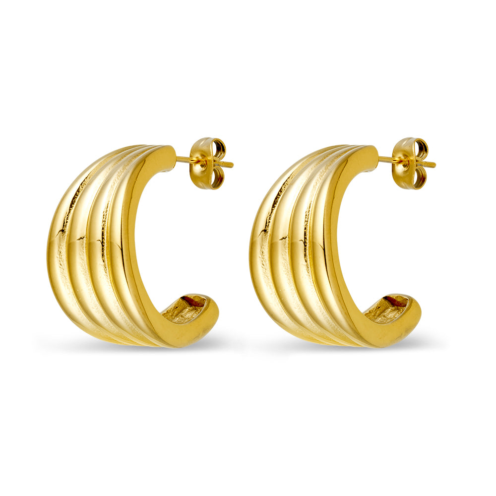 Grooved 3/4 Hoops