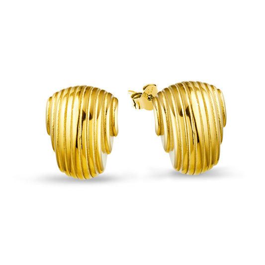 Sculpted Hard Line Hoops