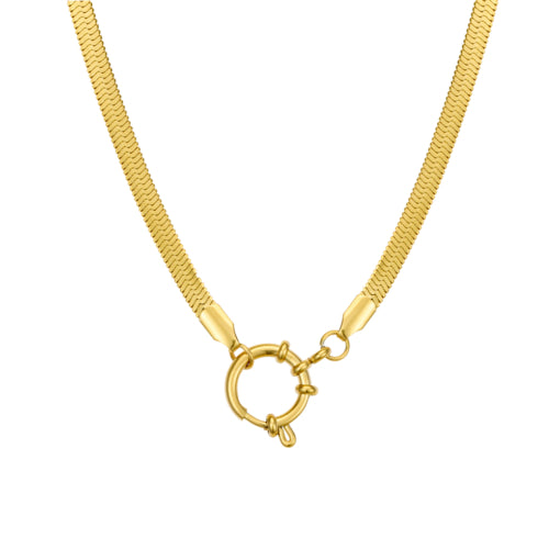 Herringbone Link Necklace