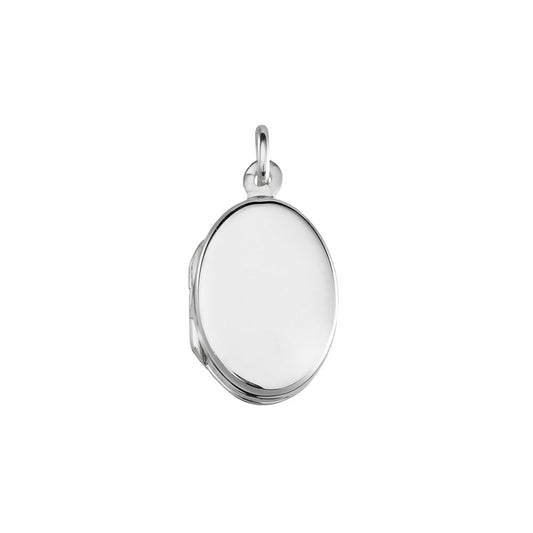 Flat Oval Locket