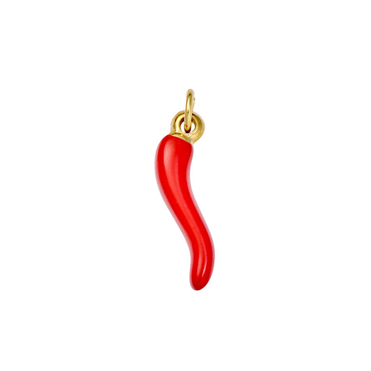 Cornicello Rosso Charm