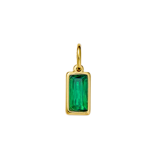 Emerald Bar Charm