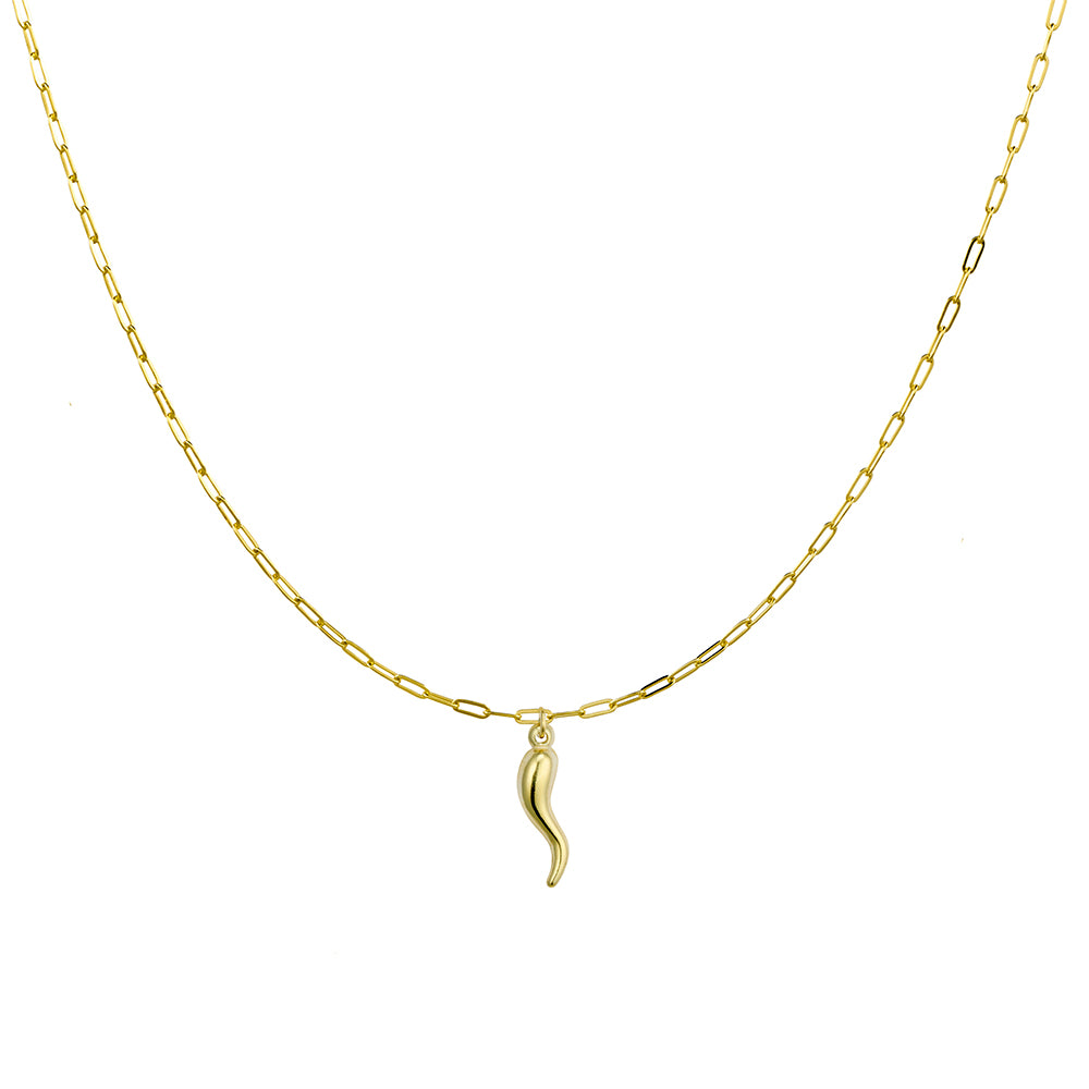 Cornicello Linked Chain Necklace