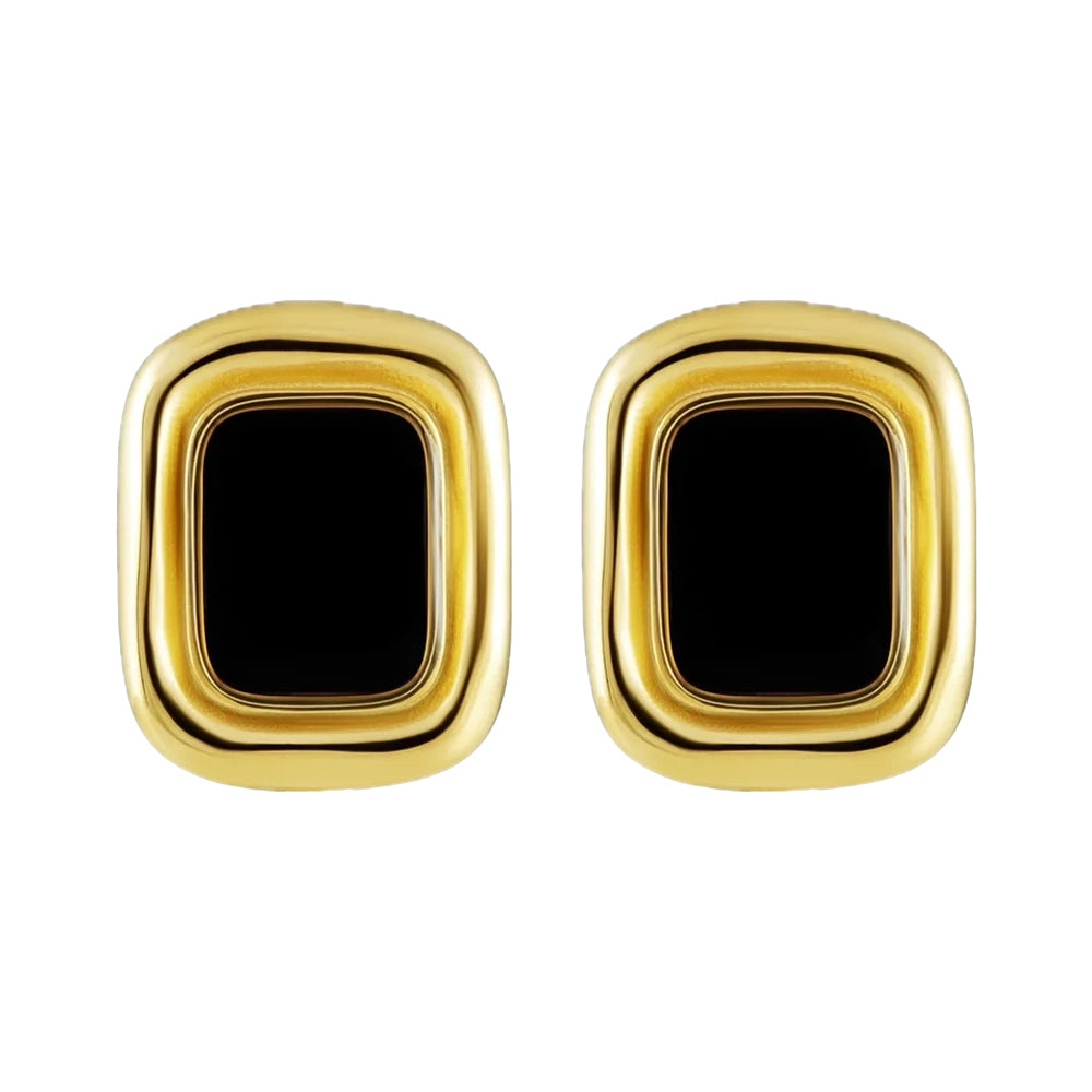 Noire Onyx Studs