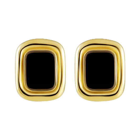 Noire Onyx Studs